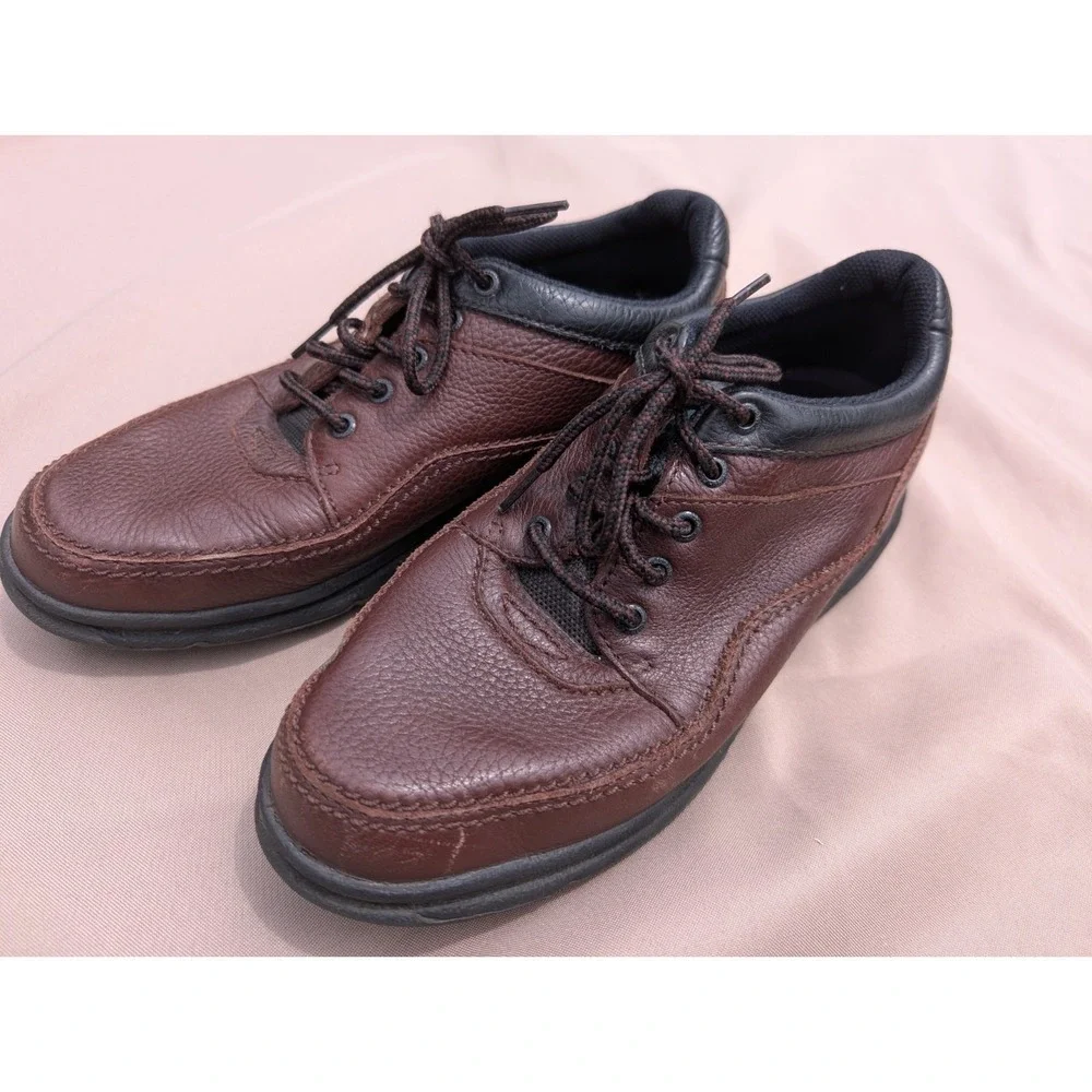 ROCKPORT Brown Leather Casual Shoes Mens Size US 10M EUR 44